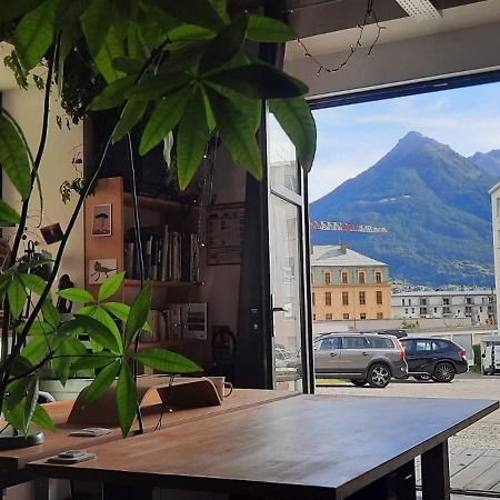 ブリアンソンCosy 4P Loft & Coworking Space 5M Walk To Ski Liftアパートメント エクステリア 写真